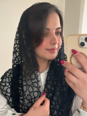 روسری سه گوش گیپور